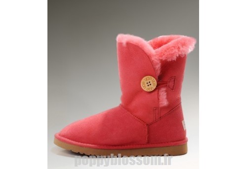 Belle Bouton Ugg-104 Bailey bottes rouges